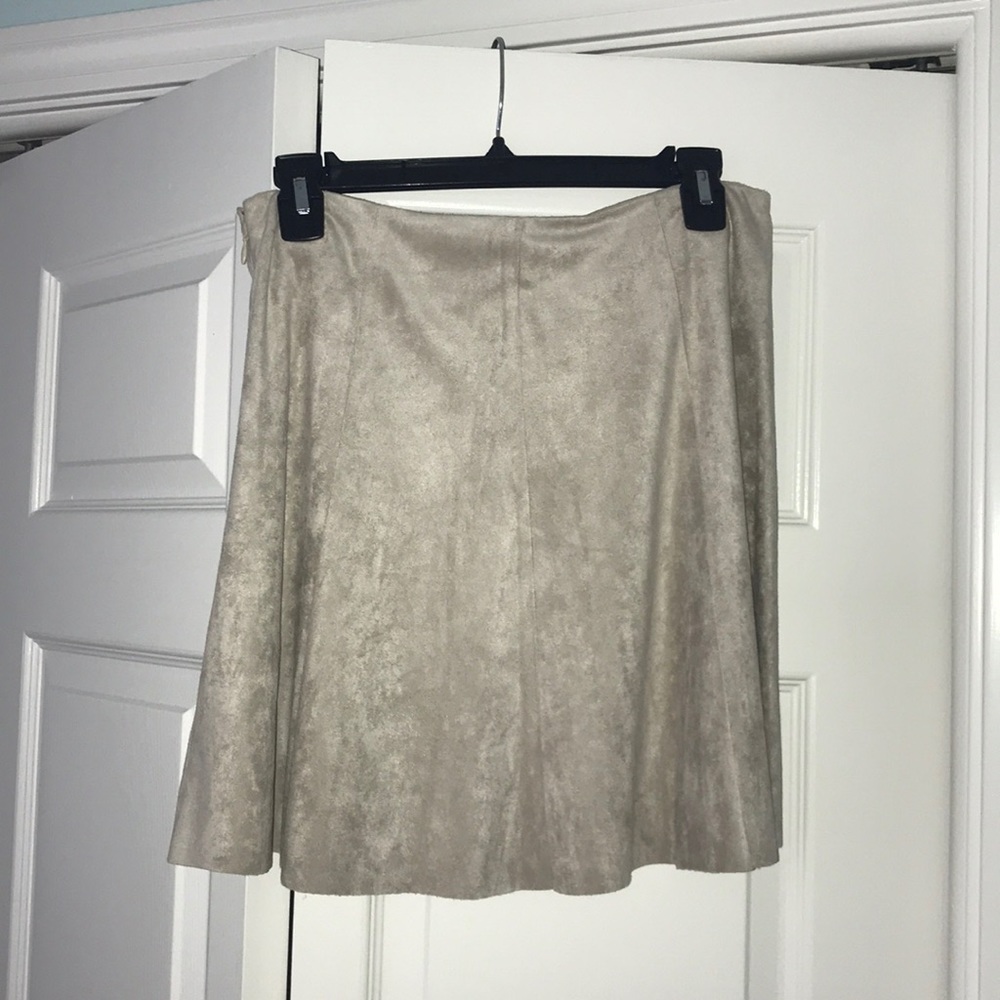 South Moon Under suede skirt
